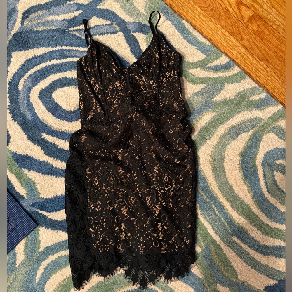 For Love & Lemons Black Dress - Picture 3 of 5